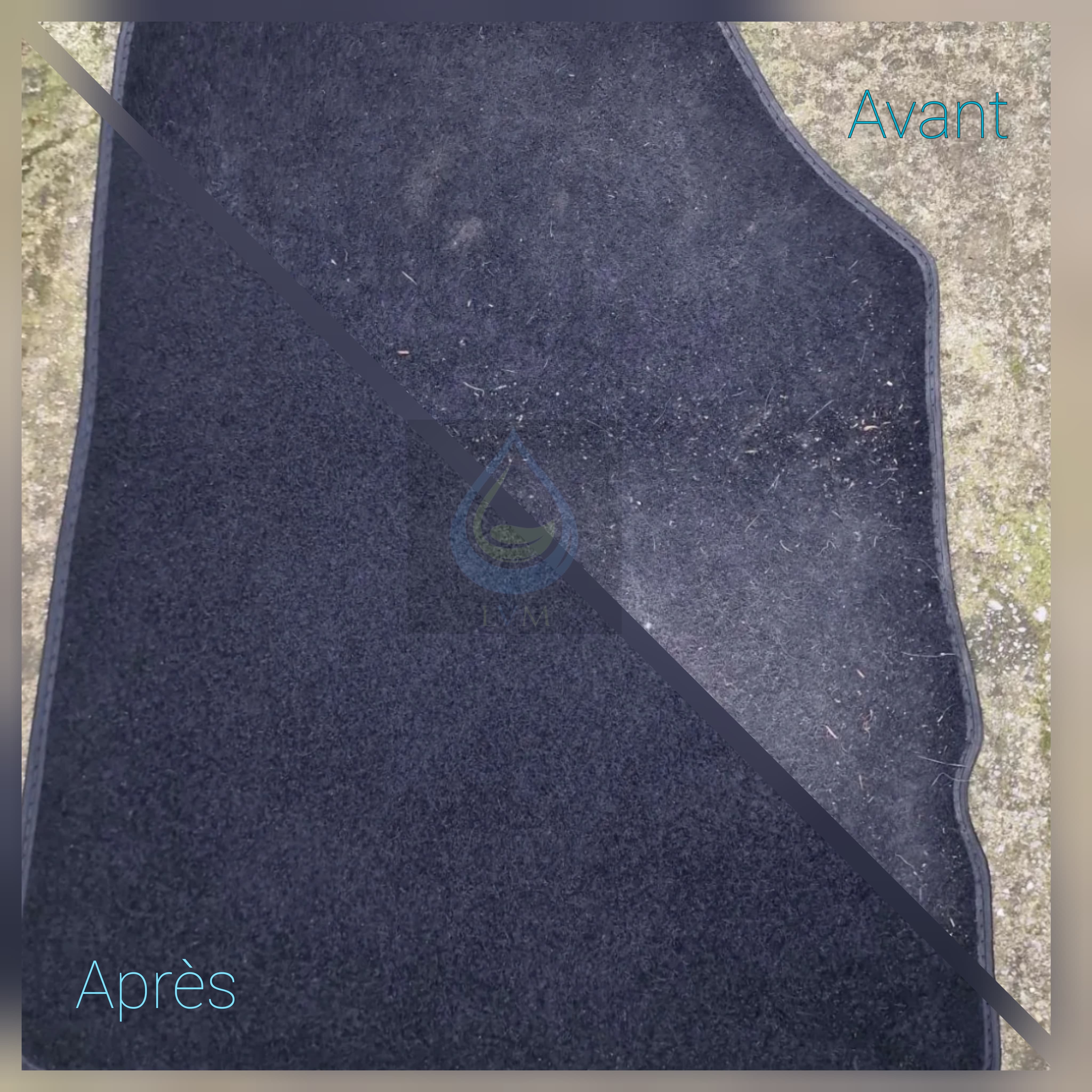 Nettoyage des tapis de voiture
