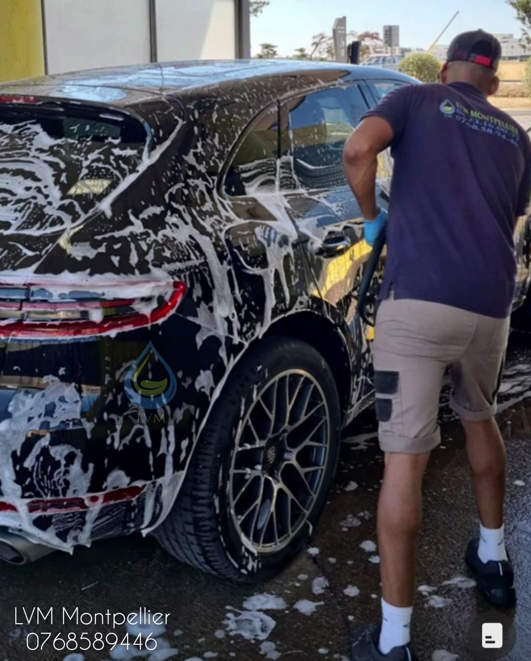 Lavage voiture extérieur