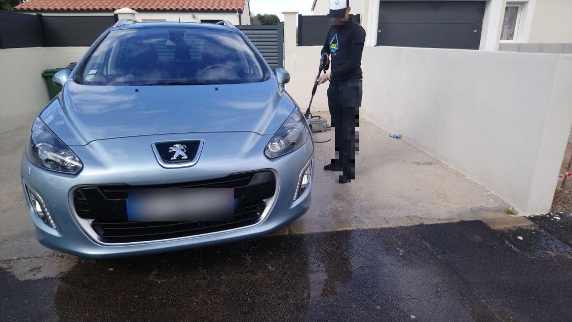 Lavage auto extérieur Montpellier